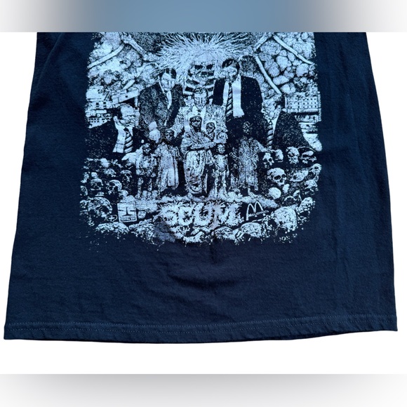 Napalm Death Scum Short Sleeve Earache Records T Shirt Unisex - Picture 4 of 9